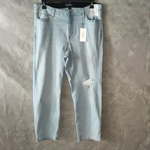 Calvin Klein Jeans High Rise Straight Leg